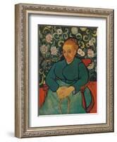 'La Berceuse (Portrait of Madame Roulin)', 1889-Vincent van Gogh-Framed Giclee Print