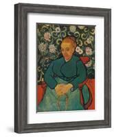 'La Berceuse (Portrait of Madame Roulin)', 1889-Vincent van Gogh-Framed Giclee Print