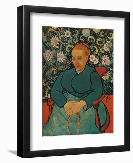 'La Berceuse (Portrait of Madame Roulin)', 1889-Vincent van Gogh-Framed Giclee Print