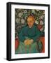 'La Berceuse (Portrait of Madame Roulin)', 1889-Vincent van Gogh-Framed Giclee Print