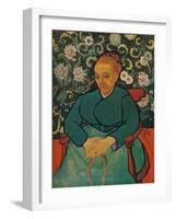 'La Berceuse (Portrait of Madame Roulin)', 1889-Vincent van Gogh-Framed Giclee Print