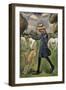 La bergère. Marie Ressort enfant-Roger de La Fresnaye-Framed Giclee Print