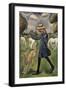 La bergère. Marie Ressort enfant-Roger de La Fresnaye-Framed Giclee Print