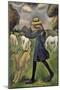 La bergère. Marie Ressort enfant-Roger de La Fresnaye-Mounted Giclee Print