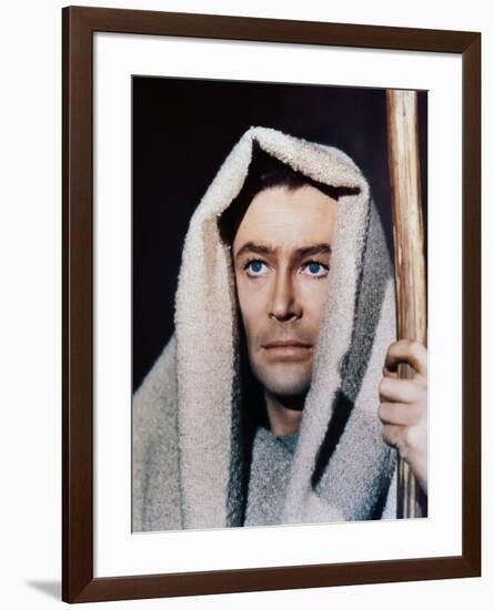 La Bible The Bible by JohnHuston with Peter O'Toole, 1966 (photo)-null-Framed Photo