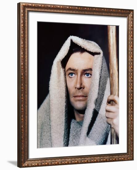 La Bible The Bible by JohnHuston with Peter O'Toole, 1966 (photo)-null-Framed Photo