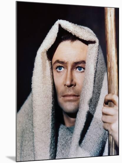 La Bible The Bible by JohnHuston with Peter O'Toole, 1966 (photo)-null-Mounted Photo