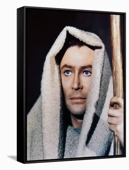 La Bible The Bible by JohnHuston with Peter O'Toole, 1966 (photo)-null-Framed Stretched Canvas