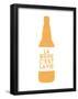 La Bière c'est La Vie - Bouteille-null-Framed Poster