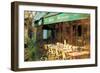 La Bistrot Mazarin, Paris, France-Nicolas Hugo-Framed Giclee Print