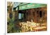 La Bistrot Mazarin, Paris, France-Nicolas Hugo-Framed Giclee Print