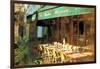 La Bistrot Mazarin, Paris, France-Nicolas Hugo-Framed Giclee Print