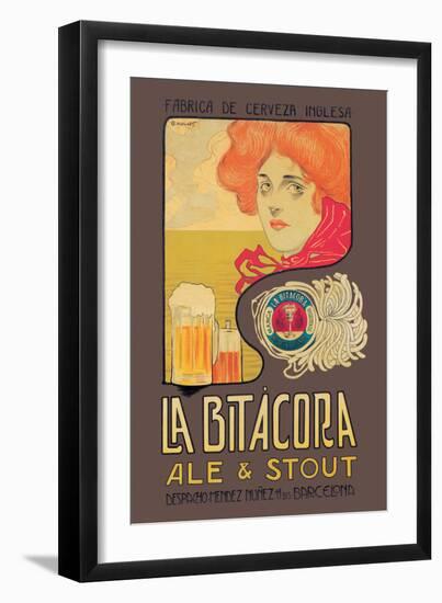 La Bitacora Ale and Stout-Barral Nualart-Framed Art Print