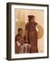 'La Blanchisseuse', c 1900-Theophile Alexandre Steinlen-Framed Giclee Print