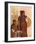 'La Blanchisseuse', c 1900-Theophile Alexandre Steinlen-Framed Giclee Print