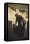 La Blanchisseuse-Honore Daumier-Framed Stretched Canvas