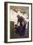 La Blanchisseuse-Honoré Daumier-Framed Giclee Print