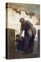 La Blanchisseuse-Honoré Daumier-Stretched Canvas