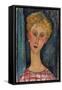 La Blonde Aux Boucles D'Oreille, 1918-1919-Amedeo Modigliani-Framed Stretched Canvas