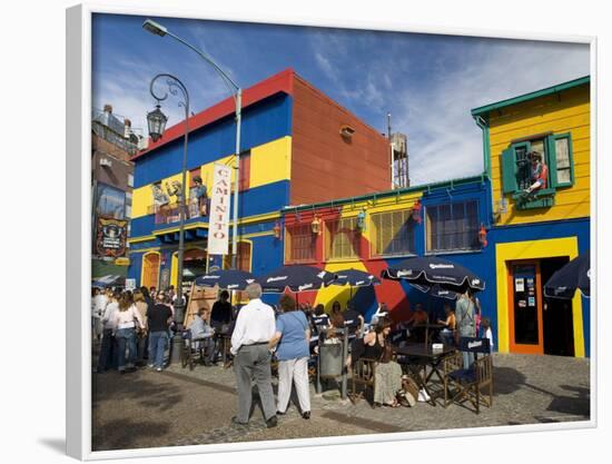 La Boca, Harbour Area, Buenos Aires, Argentina, South America-Thorsten Milse-Framed Photographic Print