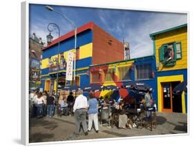 La Boca, Harbour Area, Buenos Aires, Argentina, South America-Thorsten Milse-Framed Photographic Print