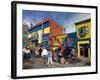 La Boca, Harbour Area, Buenos Aires, Argentina, South America-Thorsten Milse-Framed Photographic Print