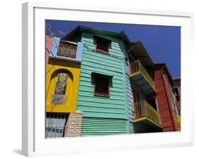 La Boca Neighborhood, Buenos Aires, Argentina-Kymri Wilt-Framed Photographic Print