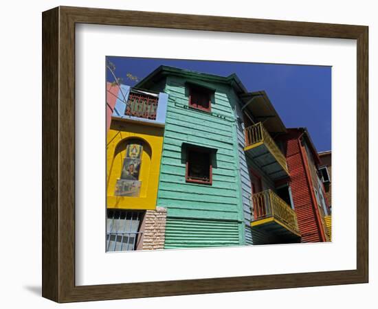 La Boca Neighborhood, Buenos Aires, Argentina-Kymri Wilt-Framed Photographic Print