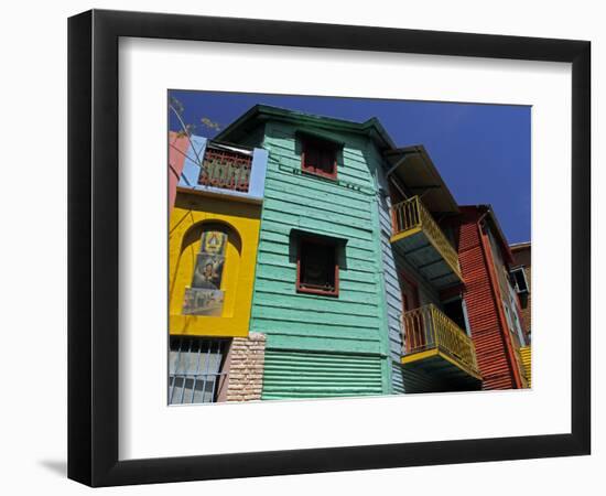 La Boca Neighborhood, Buenos Aires, Argentina-Kymri Wilt-Framed Photographic Print