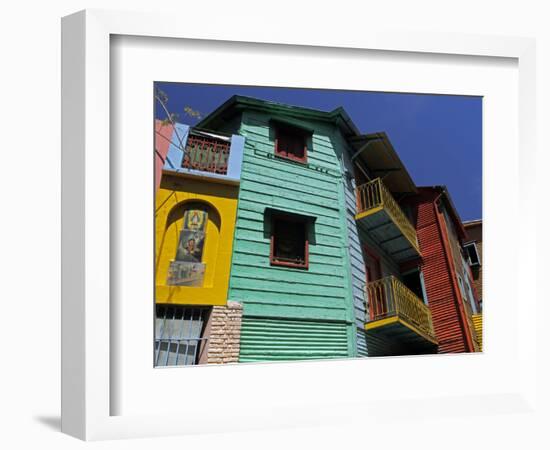 La Boca Neighborhood, Buenos Aires, Argentina-Kymri Wilt-Framed Photographic Print