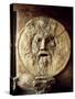 La Bocca della Verit�The Mouth of Truth), Roman Relief of the Face of the Sea God Oceanus-null-Stretched Canvas