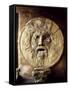 La Bocca della Verit�The Mouth of Truth), Roman Relief of the Face of the Sea God Oceanus-null-Framed Stretched Canvas