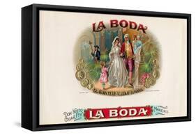 La Boda-Art Of The Cigar-Framed Stretched Canvas