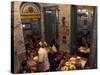 La Bodeguita Del Medio Restaurant, with Signed Walls and People Eating, Habana Vieja, Cuba-Eitan Simanor-Stretched Canvas