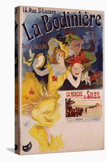 La Bodiniere Poster-Jules Chéret-Stretched Canvas