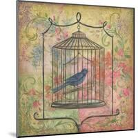 La Boheme Bird I-Kate McRostie-Mounted Art Print