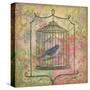 La Boheme Bird I-Kate McRostie-Stretched Canvas