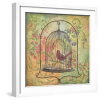 La Boheme Bird II-Kate McRostie-Framed Art Print