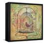 La Boheme Bird II-Kate McRostie-Framed Stretched Canvas