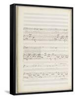 La bonne chanson. Voix, piano. Op. 61 : Mélodie "N'est-ce pas ? Nous irons gais et lents"-Gabriel Fauré-Framed Stretched Canvas