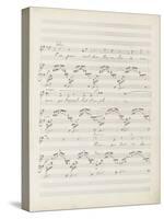 La bonne chanson. Voix, piano. Op. 61 : Mélodie "Puisque l'aube grandit"-Gabriel Fauré-Stretched Canvas