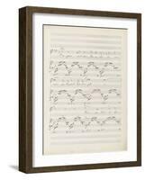 La bonne chanson. Voix, piano. Op. 61 : Mélodie "Puisque l'aube grandit"-Gabriel Fauré-Framed Giclee Print