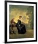 La Boudeuse, 1718-Antoine Watteau-Framed Art Print