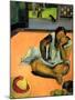 La Boudeuse (Te Faaturuma)-Paul Gauguin-Mounted Art Print