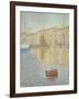 La Bouée rouge, Saint-Tropez-Paul Signac-Framed Giclee Print