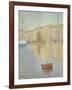 La Bouée rouge, Saint-Tropez-Paul Signac-Framed Giclee Print