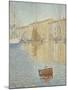 La Bouée rouge, Saint-Tropez-Paul Signac-Mounted Giclee Print