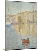 La Bouée rouge, Saint-Tropez-Paul Signac-Mounted Giclee Print