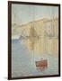 La Bouée rouge, Saint-Tropez-Paul Signac-Framed Giclee Print