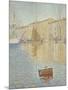 La Bouée rouge, Saint-Tropez-Paul Signac-Mounted Giclee Print